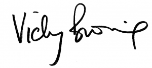 Vicky signature